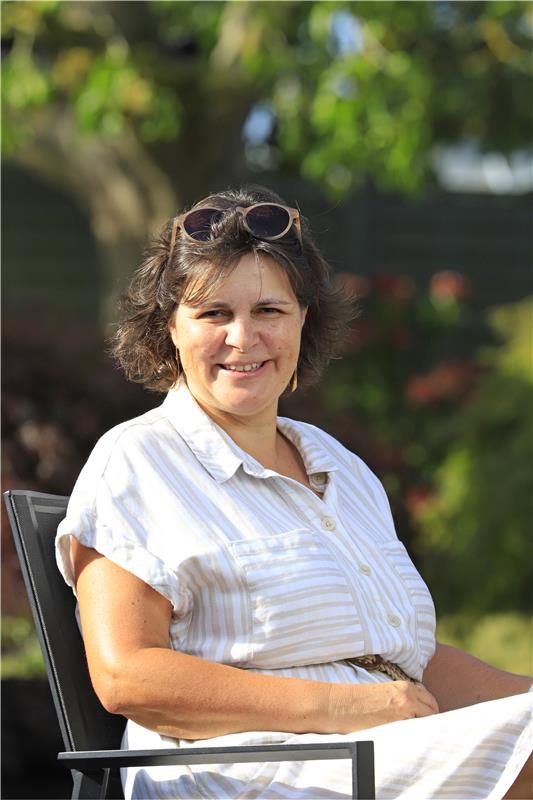 Foto van juf anne